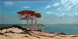 Jesse Don Rasberry, Monterey Cypress, oil on canvas