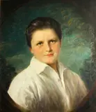 Adolfo Felice Muller-Ury, Portrait of a boy, 1935, oil on canvas