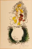 Georges Braque, Le Bouquet, from Braque Lithographe (V. 188), 1962, Color lithograph on Arches paper