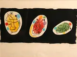 Lithographie pour la Revue XXe siècle (M. 583; C. bk. 122) by Joan Miró, 1968, Color lithograph on wove paper, sold May 2014