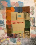 International Very Special Arts Festival, Washington D.C. by Robert Rauschenberg, 1989, Color offset lithograph on wove paper, sold May 2014