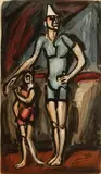 Georges Rouault, Clown et Enfant, from Cirque (C./R. 201)