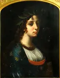 Carlo Dolci, Poesia, oil on canvas