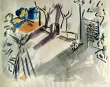 Karl Knaths, Street scene