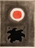 Adolph Gottlieb, Night Glow, 1971, Color etching and aquatint on Fabriano paper