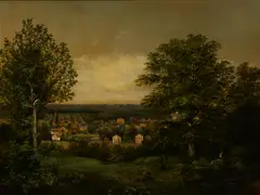 Albertus Del Orient Browere, Columbia, California, oil on canvas
