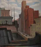 Rinaldo Cuneo, Market Street rooftops