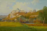 Chateau Gaillard by Alexis Jean Fournier, 1913, oil on canvas, sold Apr 2014