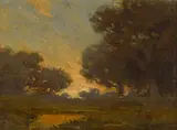 Granville Redmond, Nocturnal moon