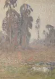 Giuseppe Cadenasso, Eucalyptus in a meadow