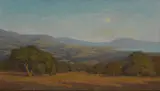 Leonard Lester, First light near Santa Barbara, 1905, oil on canvas