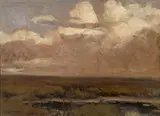 Giuseppe Cadenasso, Storm over a marsh