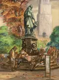 Cecil Crosley Bell, Washington Square Park