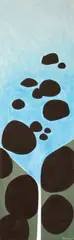 Untitled (Waterfall) by Mark Adams, 1961, acrylic on canvas, offered Mar 2014