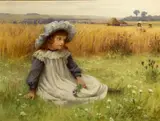 William Affleck, Faraway thoughts, watercolor over pencil
