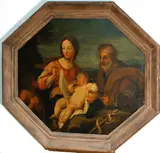 Guido Reni, The Holy Family, oil on canvas