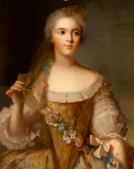 James Wells Champney, A portrait of Madame Sophie, daughter of Louis XV, pastel on canvas
