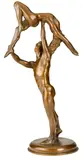 Beatrice Fenton, Dancers, 1924, bronze with brown patina