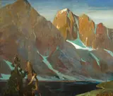 Orrin A. White, Mountains with snow