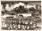 Adolf Dehn, Market in Haiti (L. 487)