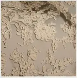 Julia Jacquette, Small White Square (Wedding Dress), 2004, Color lithograph on wove paper