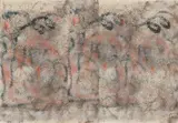 Mark Tobey, Untitled (Monotype), 1966, Color monotype on Japanese paper