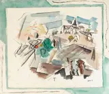 John Marin, Village, Maine