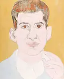 Beauford Delaney, Portrait of a Young Man, oil on canvas
