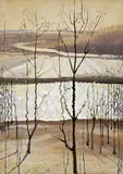 Charles E. Burchfield, Untitled (shimmering stream)