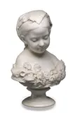 Thomas Ball, La Petite Pensée, marble