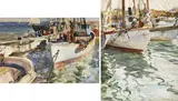John Whorf, Fishing Boats: Two Works