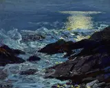 Edward Henry Potthast, Sea and Cliffs