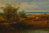 Andrew Melrose, Road to the Sea, Long Island, oil on canvas
