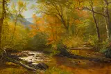 Albert Bierstadt, Brook in Woods