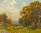 Edward Henry Potthast, Sheep meadow