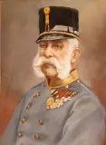 Greguss János, A portrait of Franz Joseph I, Emperor of Austria, King of Bohemia and Apostolic King of Hungary, pastel