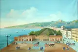 Neapolitan School, Napoli dal Carmine; Villa Reale (a pair)