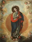 Jose Maria Vazquez, The Immaculate Conception, oil on copper