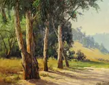 Paul A. Grimm, Restful nook, 1948, oil on canvas board