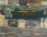 Charles S. Kaelin, Harbor scene