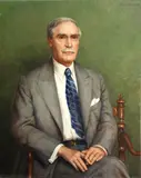 Catherine Denkman Wentworth, Self-portrait, circa 1920; Portrait of Mr. Wentworth, circa 1920 (a pair)