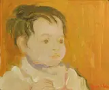 Jane Wilson, Orange Julia, 1960, oil on canvas