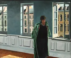 William Ciccariello, Three Windows, 1984, oil on canvas