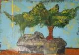 Aaron Fink, Bonsai, 2005, oil on linen