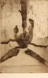 Untitled, from Paroles Peintes III (B. 31; E./B. 55) by Robert Motherwell, 1966, Open-bite etching in sepia on wove paper, sold Sep 2013