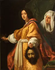 Cristofano Allori, Judith with the head of Holofernes, oil on canvas