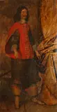 Edward Bower, A portrait of Sir Nicholas Miller; A portrait of Anne Style, his wife, both standing full length (a pair)