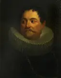 Sir Anthony Van Dyck, A portrait of Jan van Montfort, oil on canvas