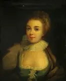An elegant beauty by Continental School, oil on canvas, sold Aug 2013