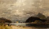 Georg Anton Rasmussen, Fisherwomen by the shore